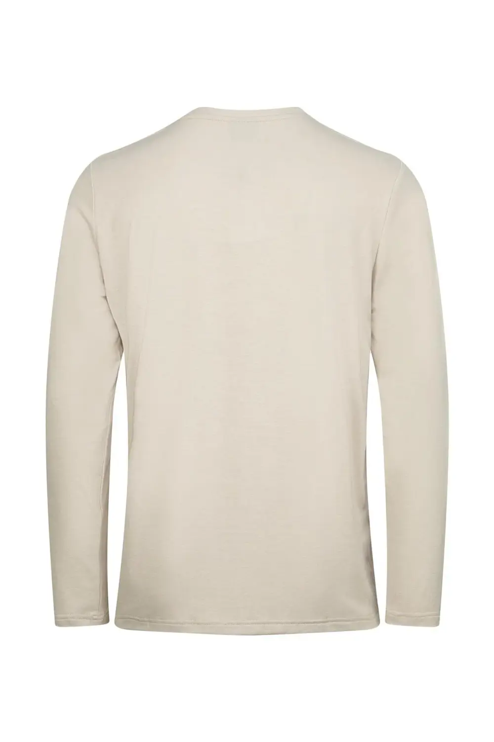 Vernon Erkek Uzun Kol Viloft T-Shirt Bej