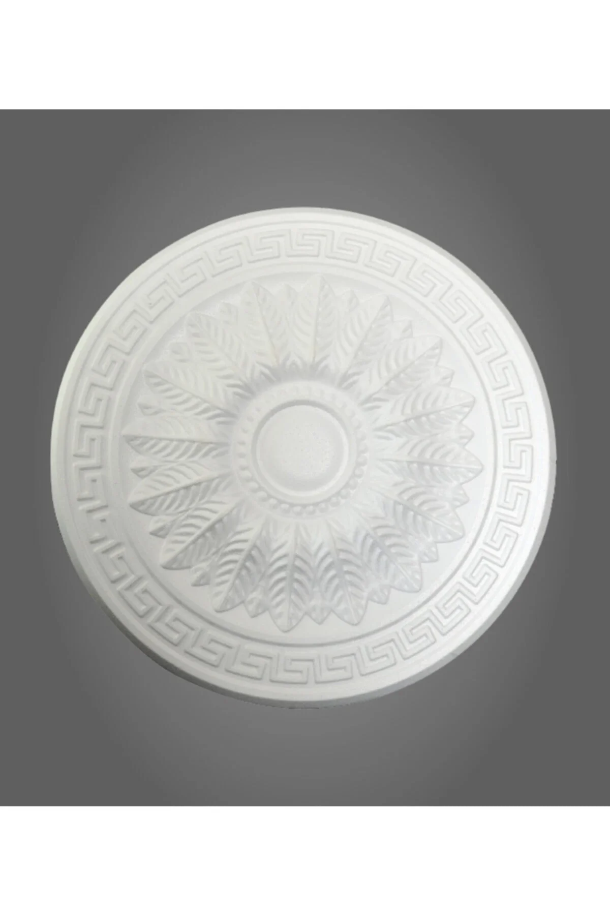 Versace Desenli Stropiyer Tavan Lamba Göbeği - 40 Cm