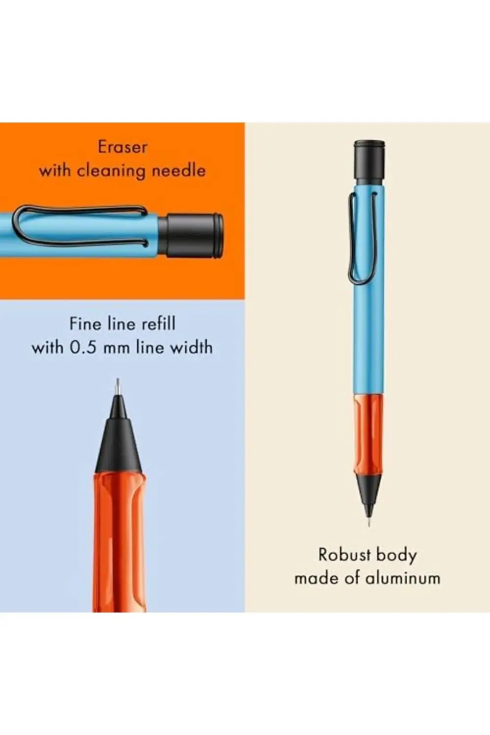 Versatil Kalem Alüminyum 0.5 Denim 978262