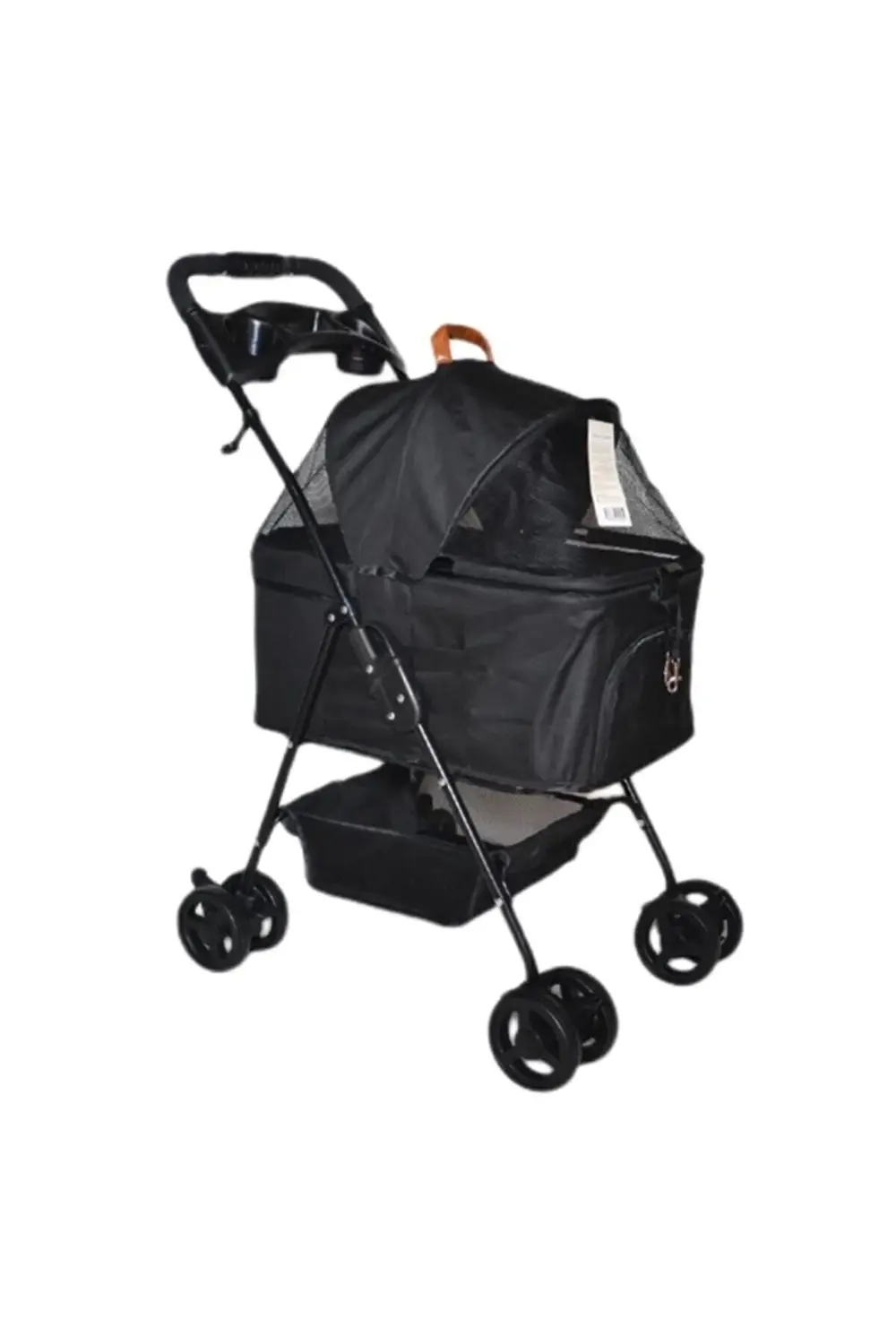 Verstappen Kedi Köpek Arabası 45x64x96cm Siyah