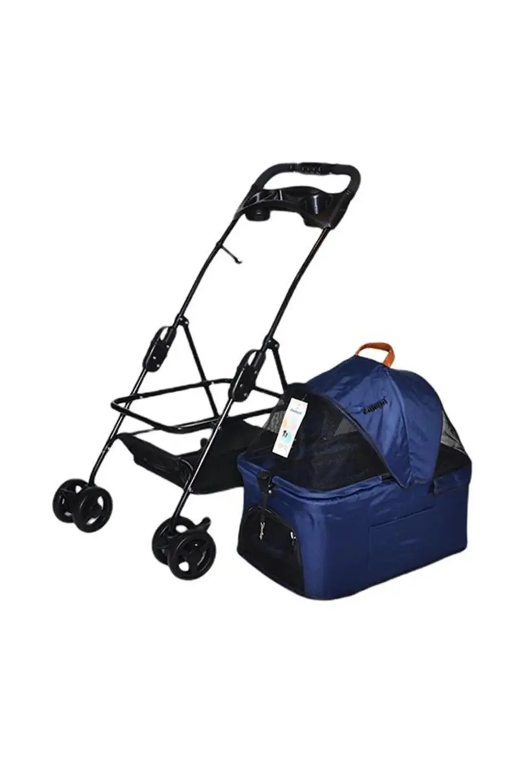 Verstappen Kedi ve Köpek Arabası Lacivert 45x64x96 Cm