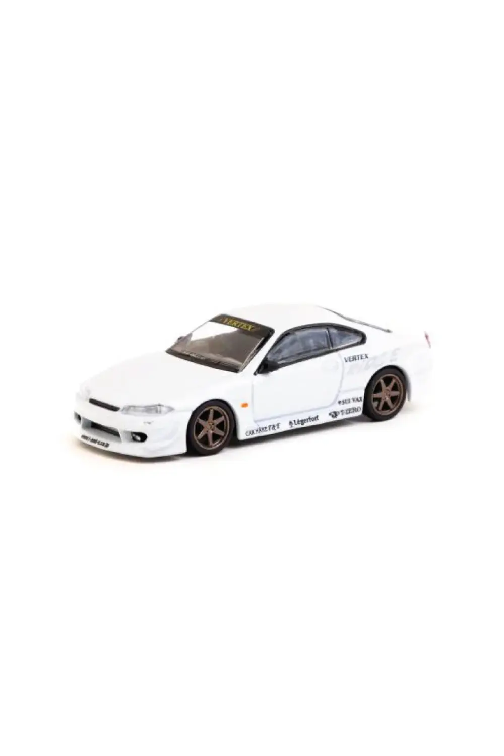& Vertex 1/64 Ölçek Model Araç T64G-023-WH Nissan Silvia S15 Whit