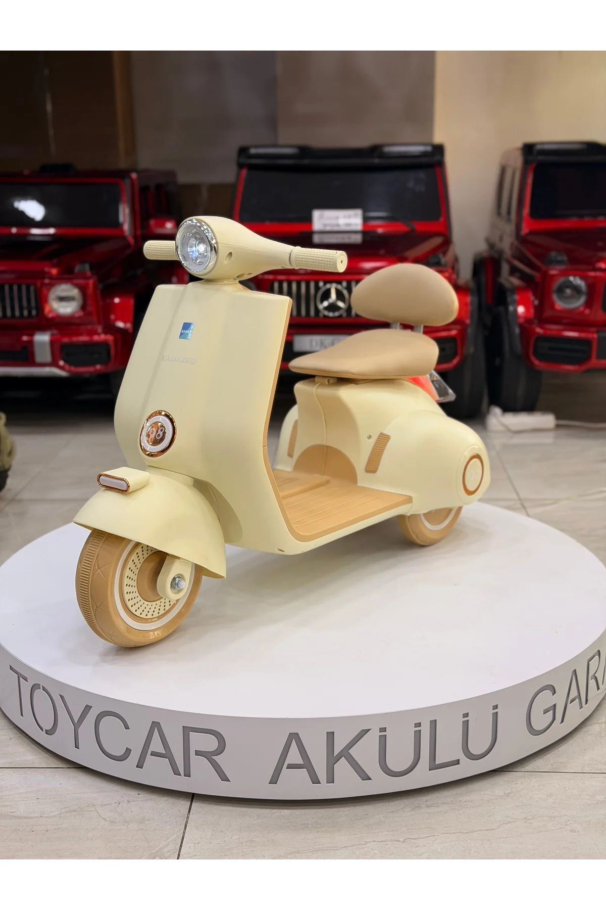 VESPA AKÜLÜ MOTOR 3-9 YAŞ