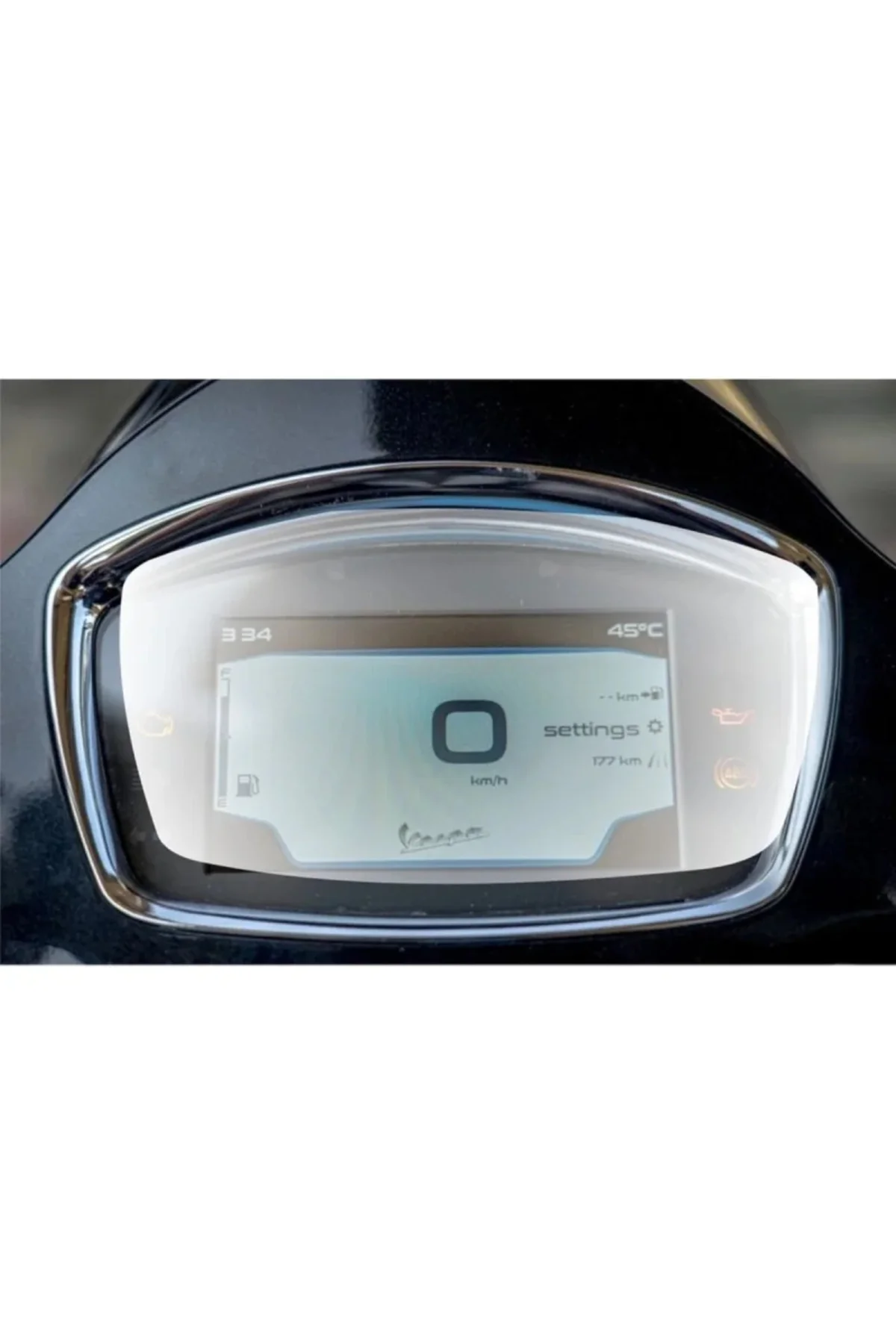 Vespa GTS Super Tech 125 Gösterge Panel Uyumlu 9H Nano Ekran Koru