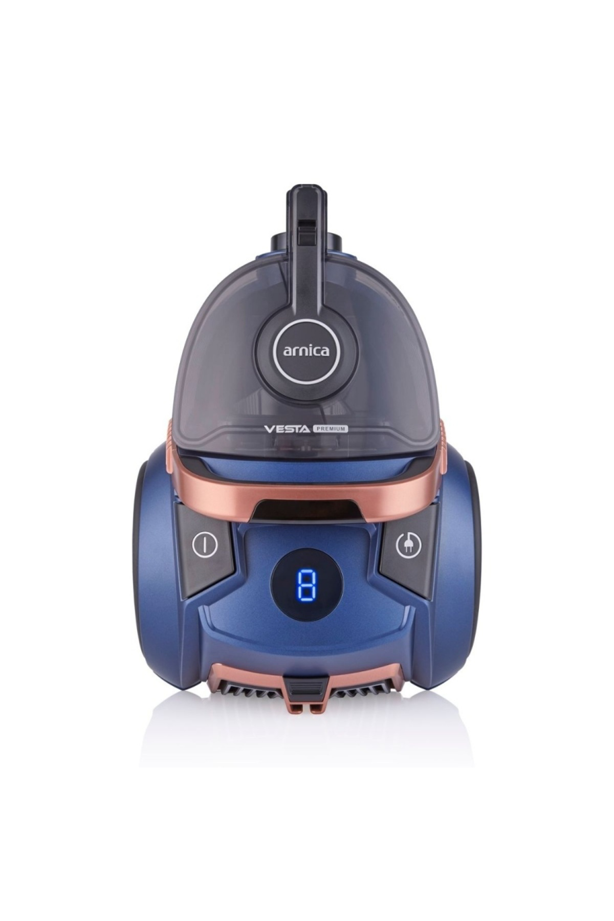 Vesta Premium Toz Torbasız Lacivert / Rose Elektrikli Süpürge Et1