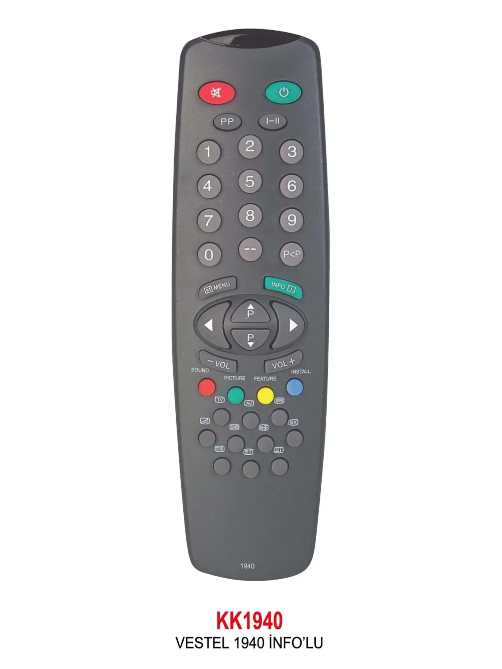 VESTEL 1940 İNFO’LU KUMANDA VESTEL 1940 İNFO’LU KUMANDA