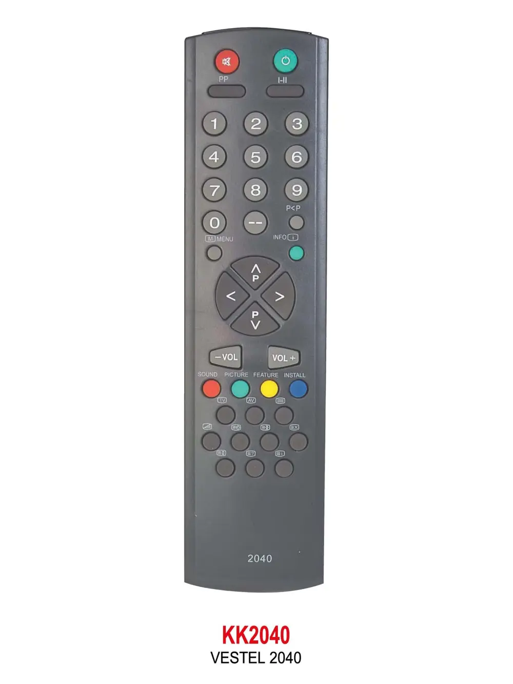 VESTEL 2040 KUMANDA VESTEL 2040 KUMANDA