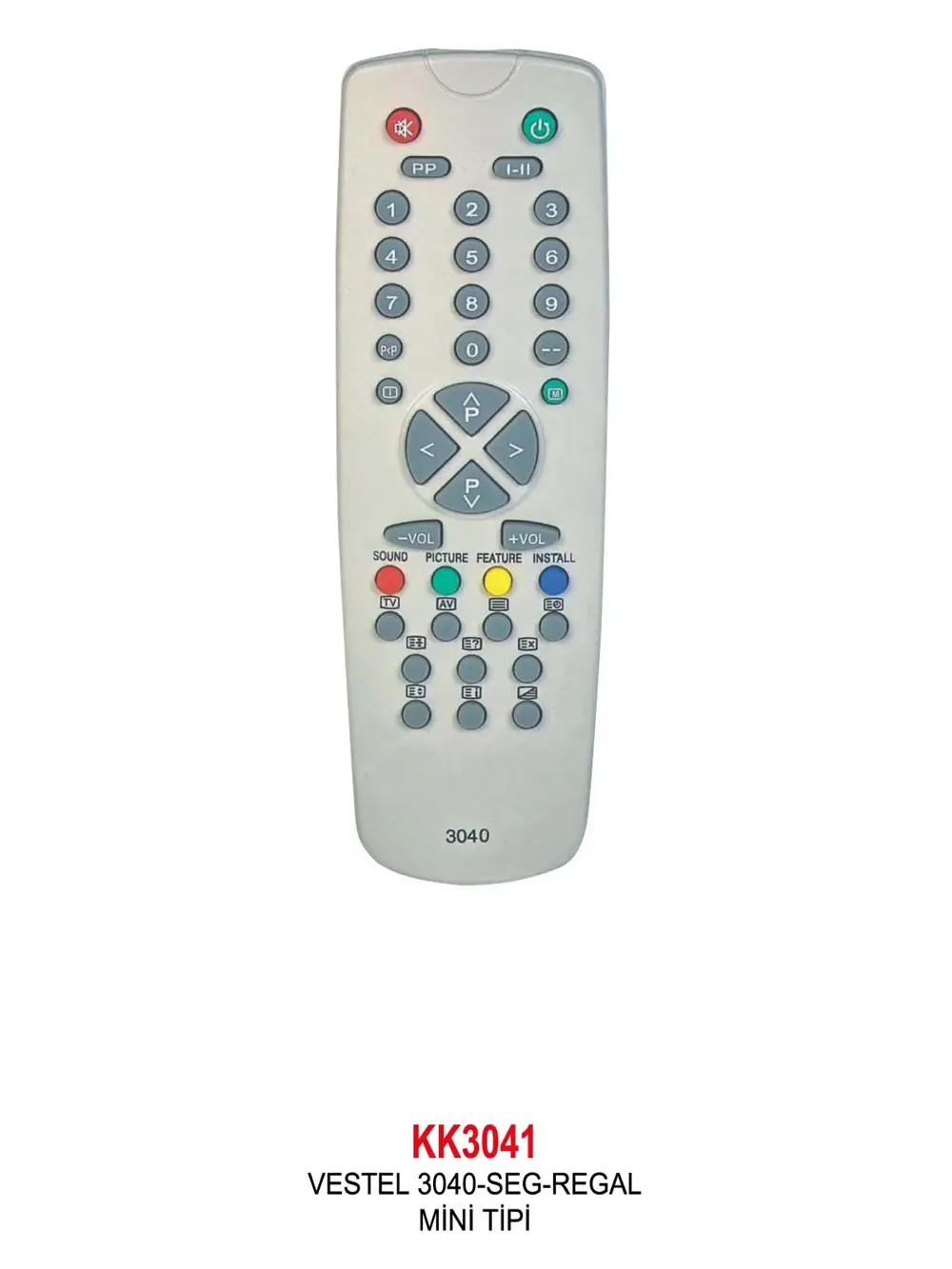 VESTEL 3040 MİNİ TİPİ KUMANDA