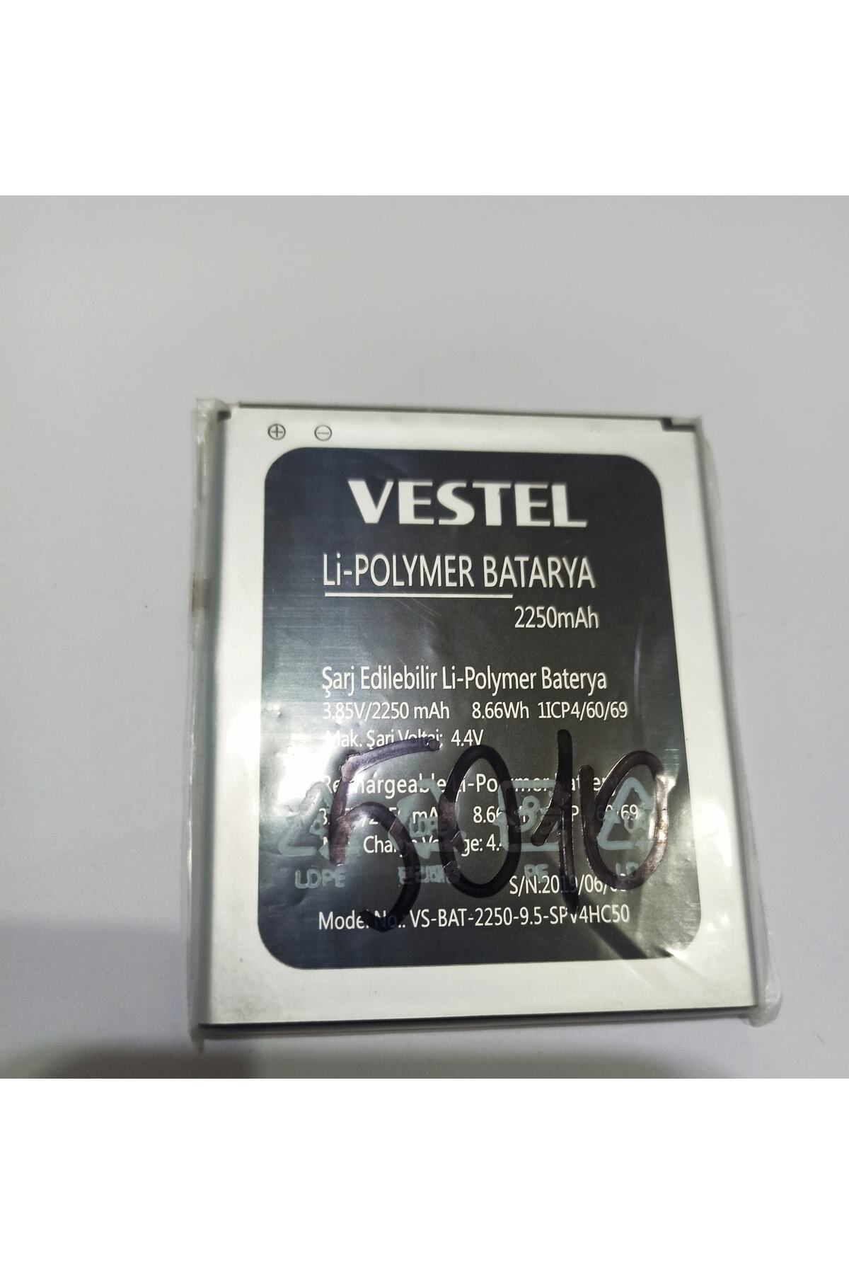 Vestel 5010 Orjinal Sıfır Batarya Pil + 2250 Mah