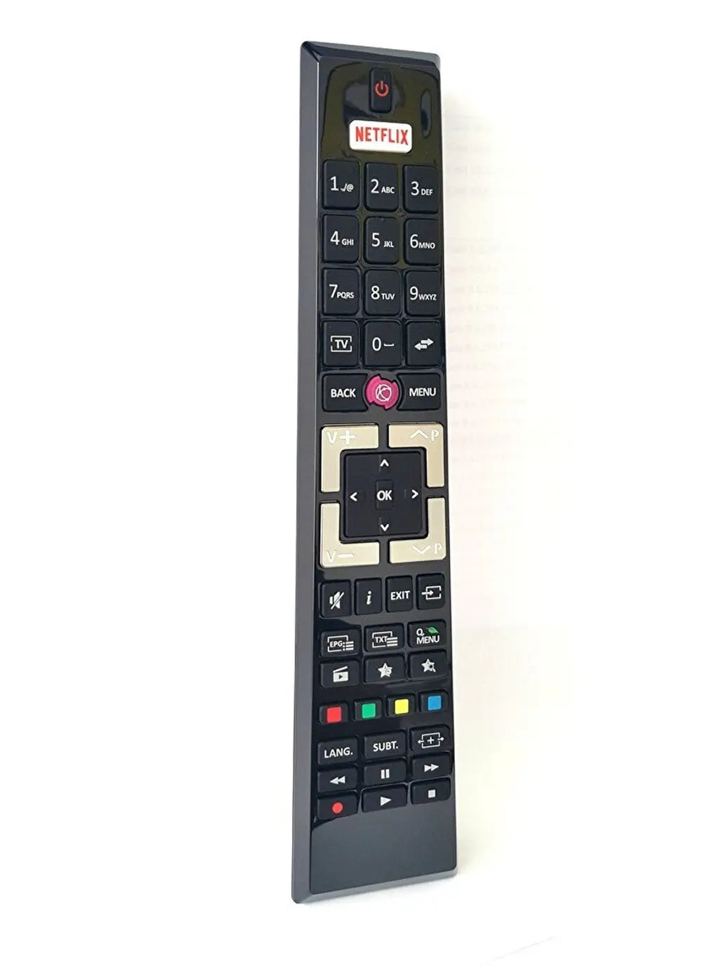 Vestel 55UA8990 Uyumlu 4K Smart LED TV Kumanda Netflix Tuşlu Kuma