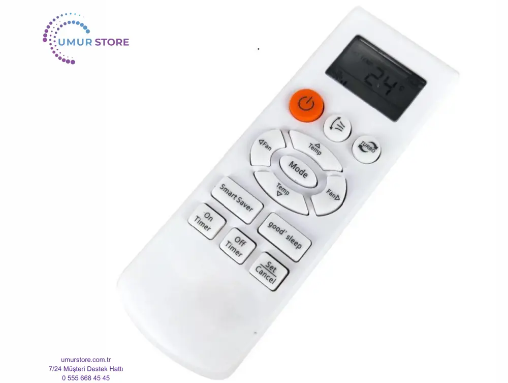 Vestel DXP-18 Uyumlu Klima Kumandası Vestel DXP-18 Uyumlu Klima Kumandası