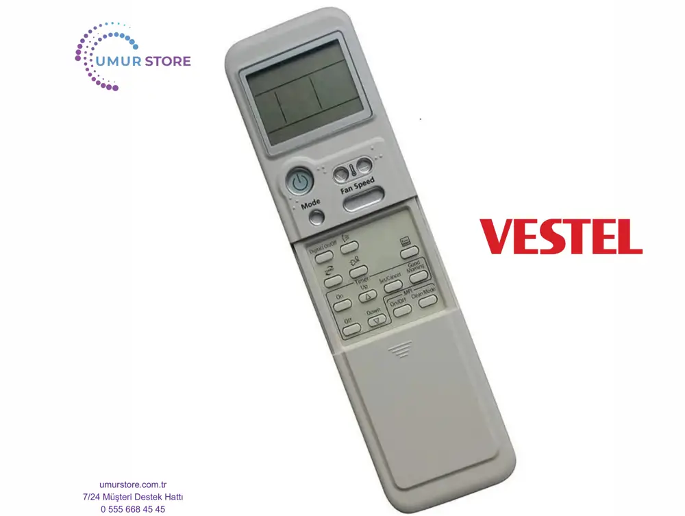 Vestel Flor Doğa Multi İnverter Klima Uyumlu Kumanda