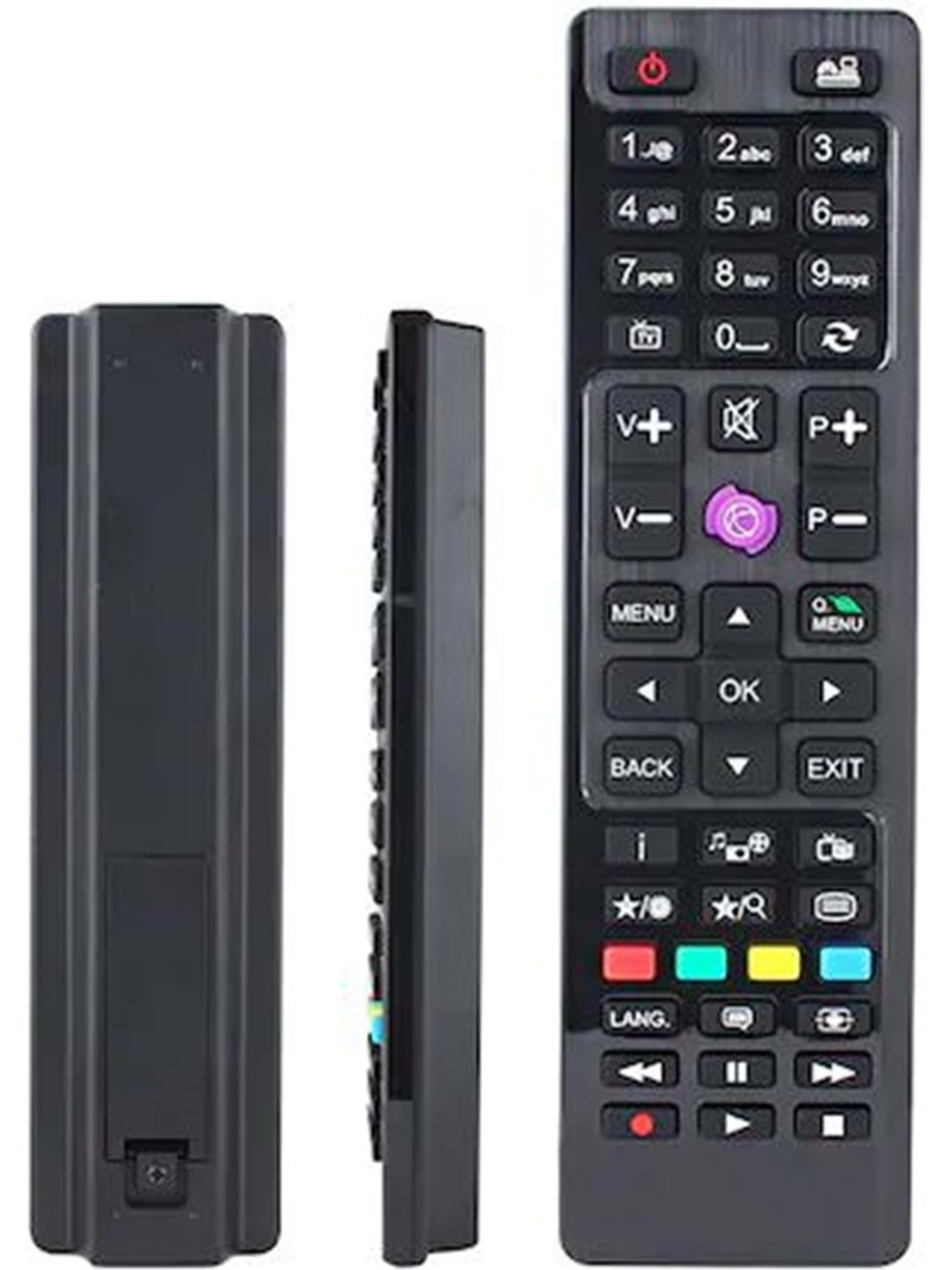 Vestel Hı Level Mor Tuslu LCD Kumanda