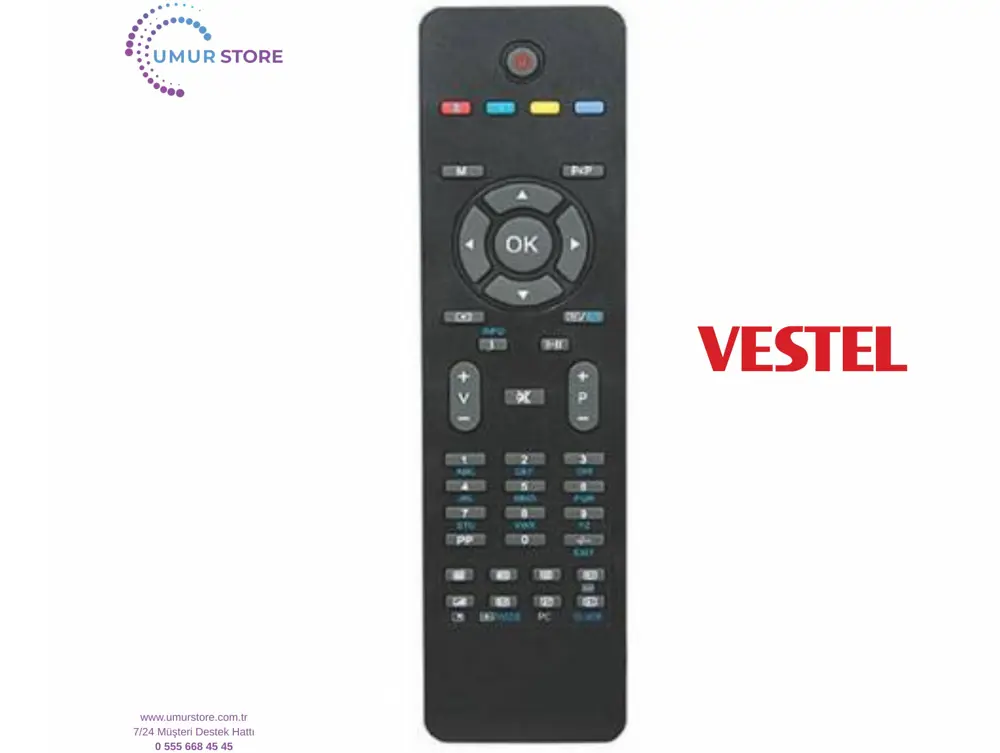 VESTEL İle Uyumlu 32VH3000 LCD TV KUMANDASI VESTEL İle Uyumlu 32VH3000 LCD TV KUMANDASI