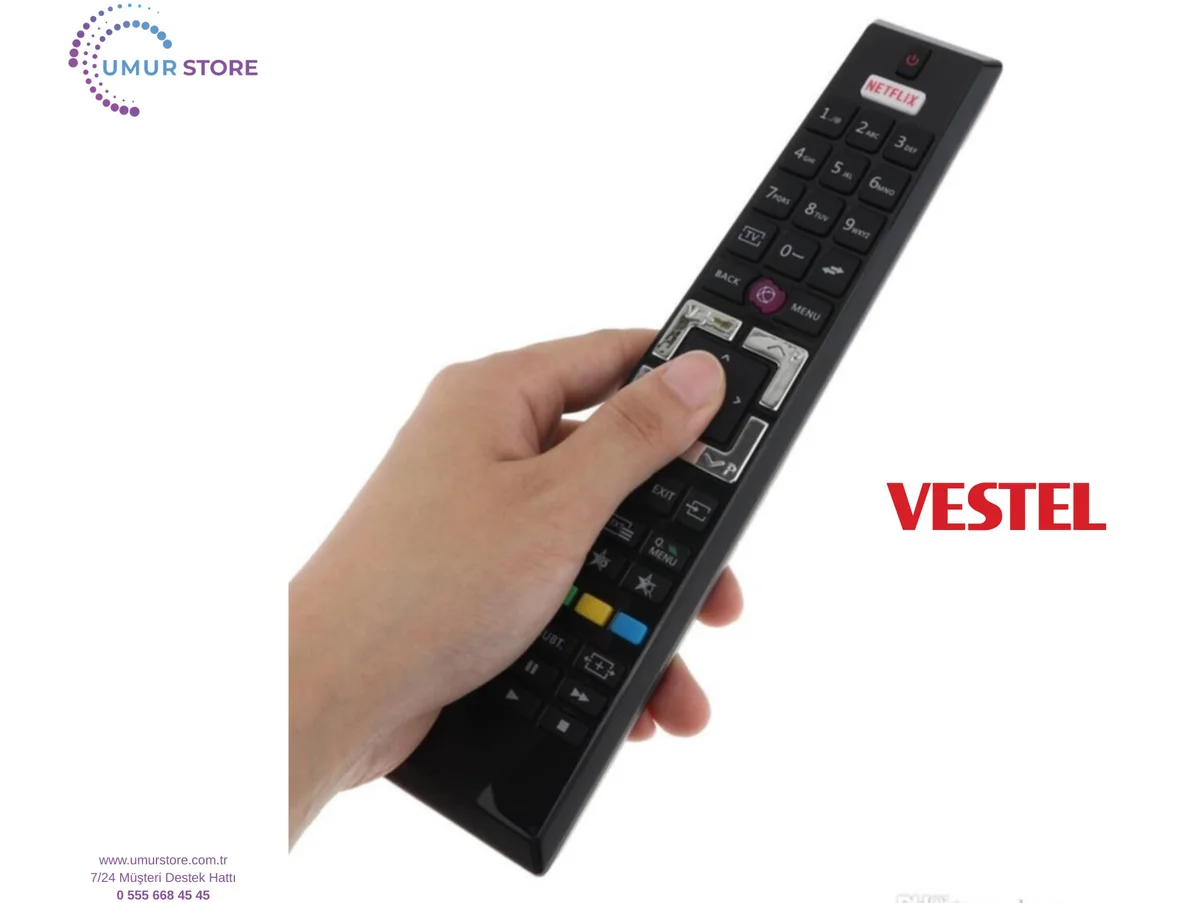 Vestel İle Uyumlu 49ub8300 Smart Led Tv Kumandası