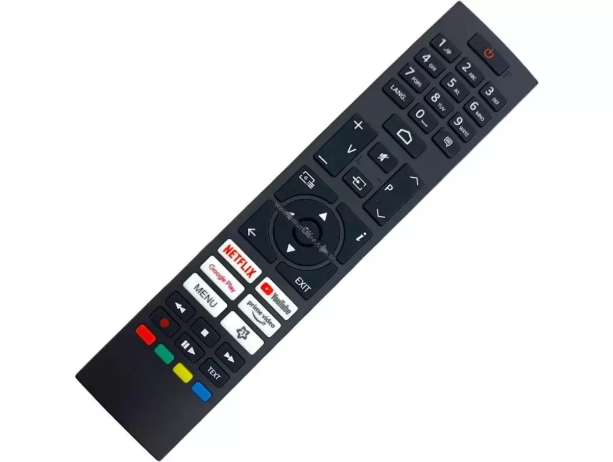 Vestel  İle Uyumlu 75UT9740 Smart Tv Kumandası-Mikrofonsuz