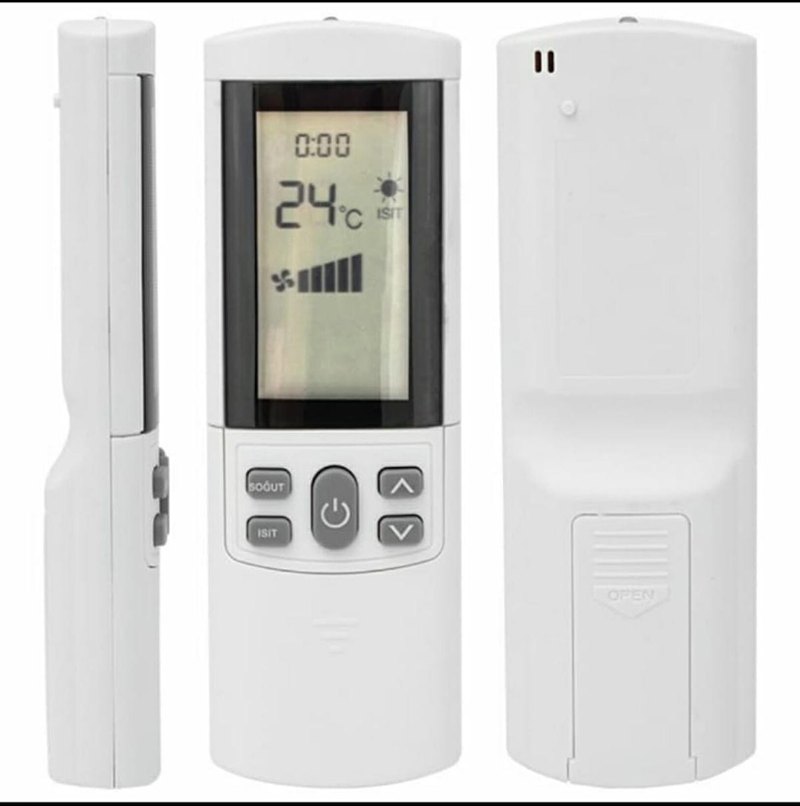 Vestel Inverter Klima Kumandası - Beyaz Vestel Inverter Klima Kumandası - Beyaz