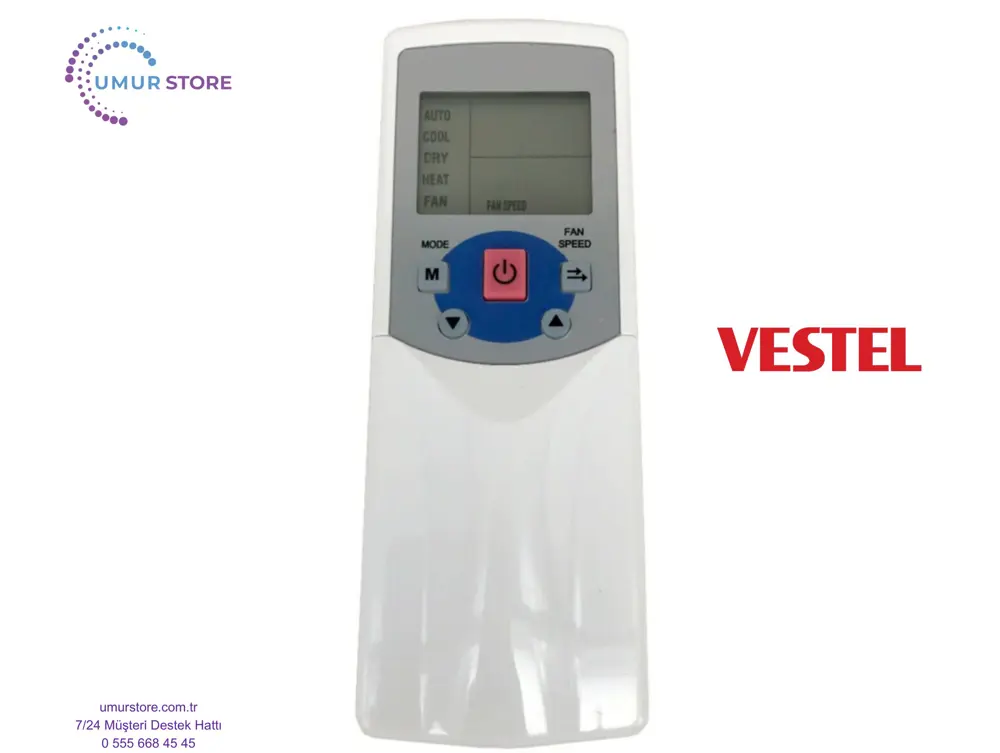 Vestel Klima Kumandası Vestel Klima Kumandası