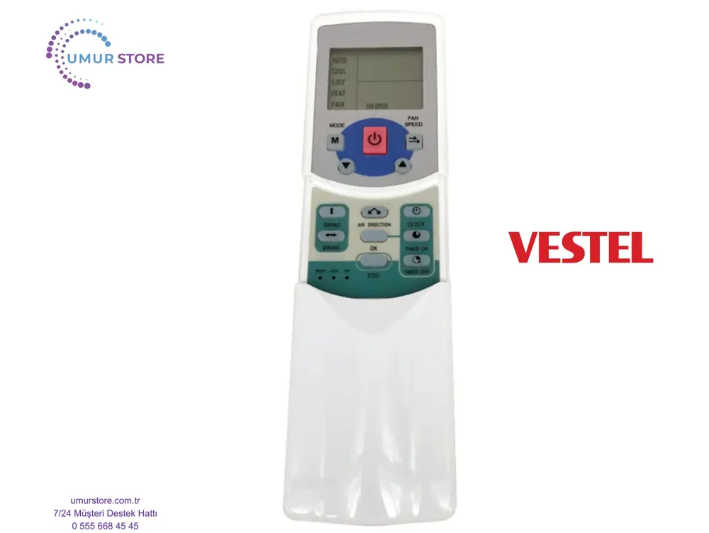 Vestel Klima Kumandası Vestel Klima Kumandası