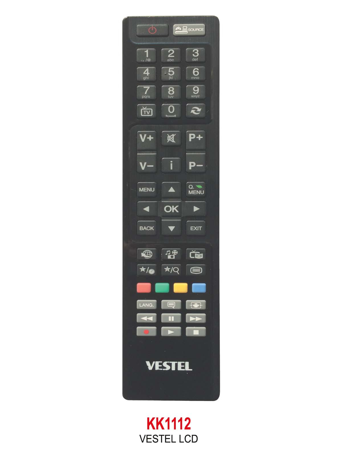 Vestel lcd kumandası
