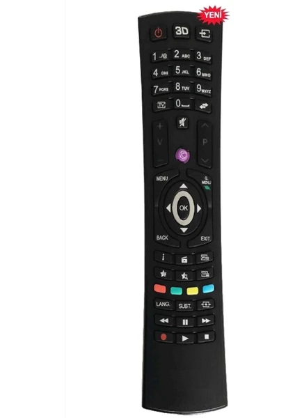 Vestel LED Tv Uyumlu 3D Kumanda HRL1119 1 Herz Vestel LED Tv Uyum