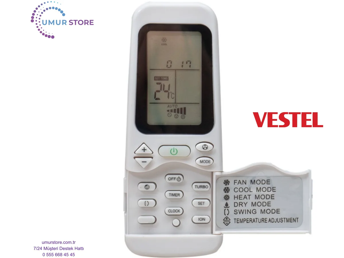 Vestel Nature Plus 24 Klima Kumandası
