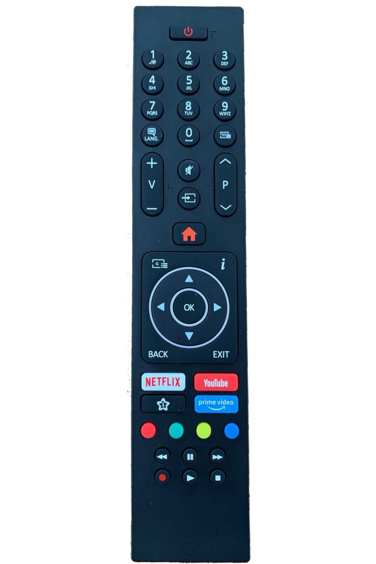 VESTEL Netflix, Youtube, Primevideo Tuşlu LED KUMANDA