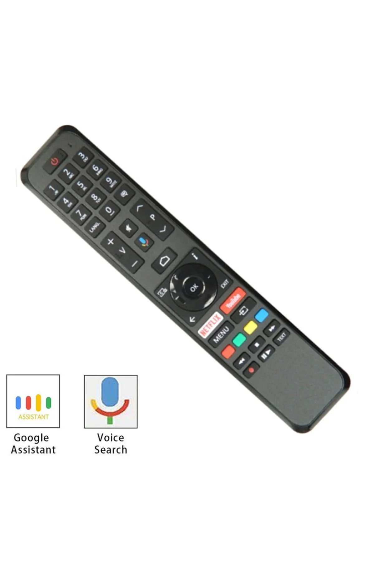 Vestel Rc43161 Smart Led Tv Kumandası Mikrofonlu