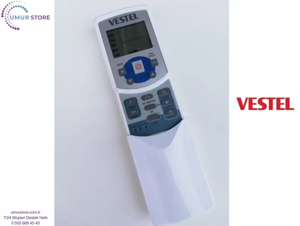 Vestel RM05/BG (T) E-A Klima Kumandası