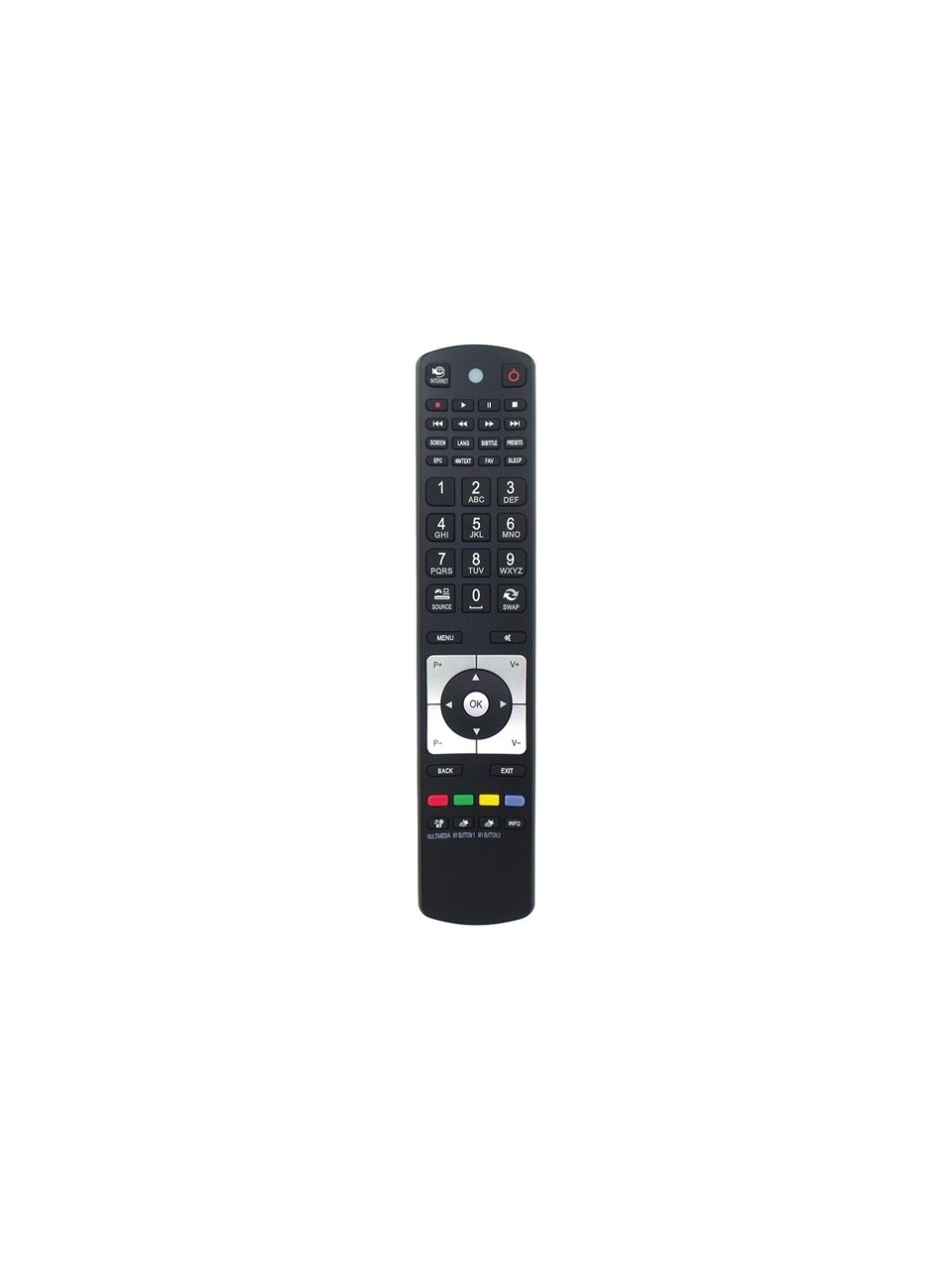 Vestel Satellıte Uydu Alıcılı 39Pf5025 Uyumlu Led Tv Kumandası