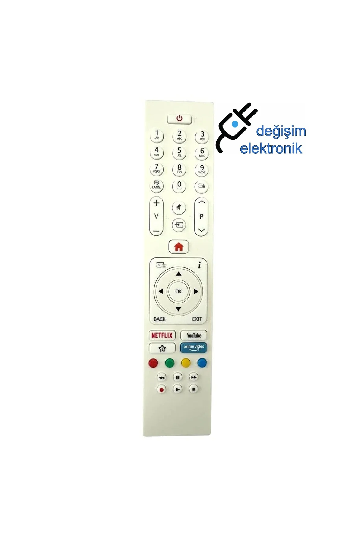 Vestel Smart Led Tv Beyaz Kumanda