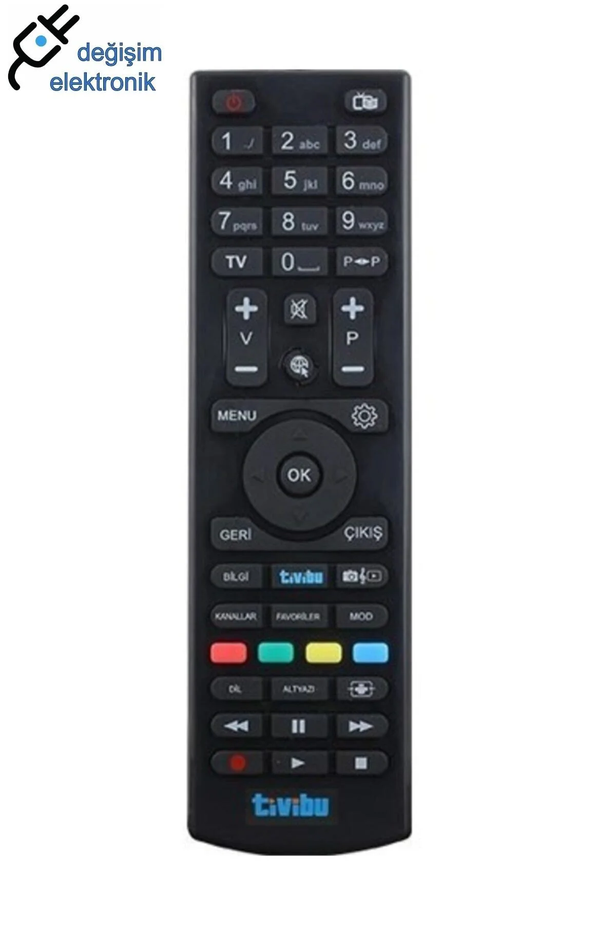 Vestel Tivibu S7830 Hd Uydu Kumandası