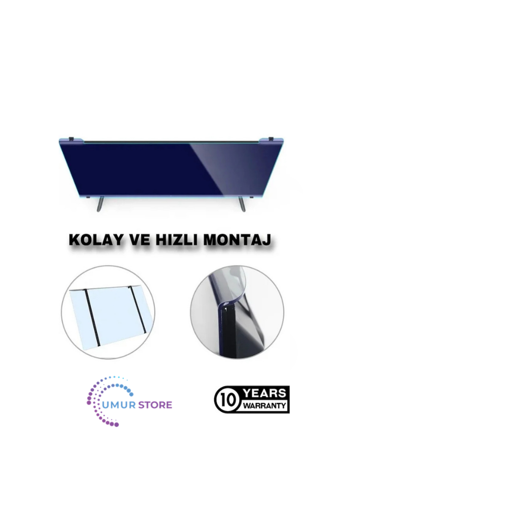 Herz Vestel Uyumlu 65U9530 65'' İnç 165 Ekran Vestel Uyumlu Tv Ekran K