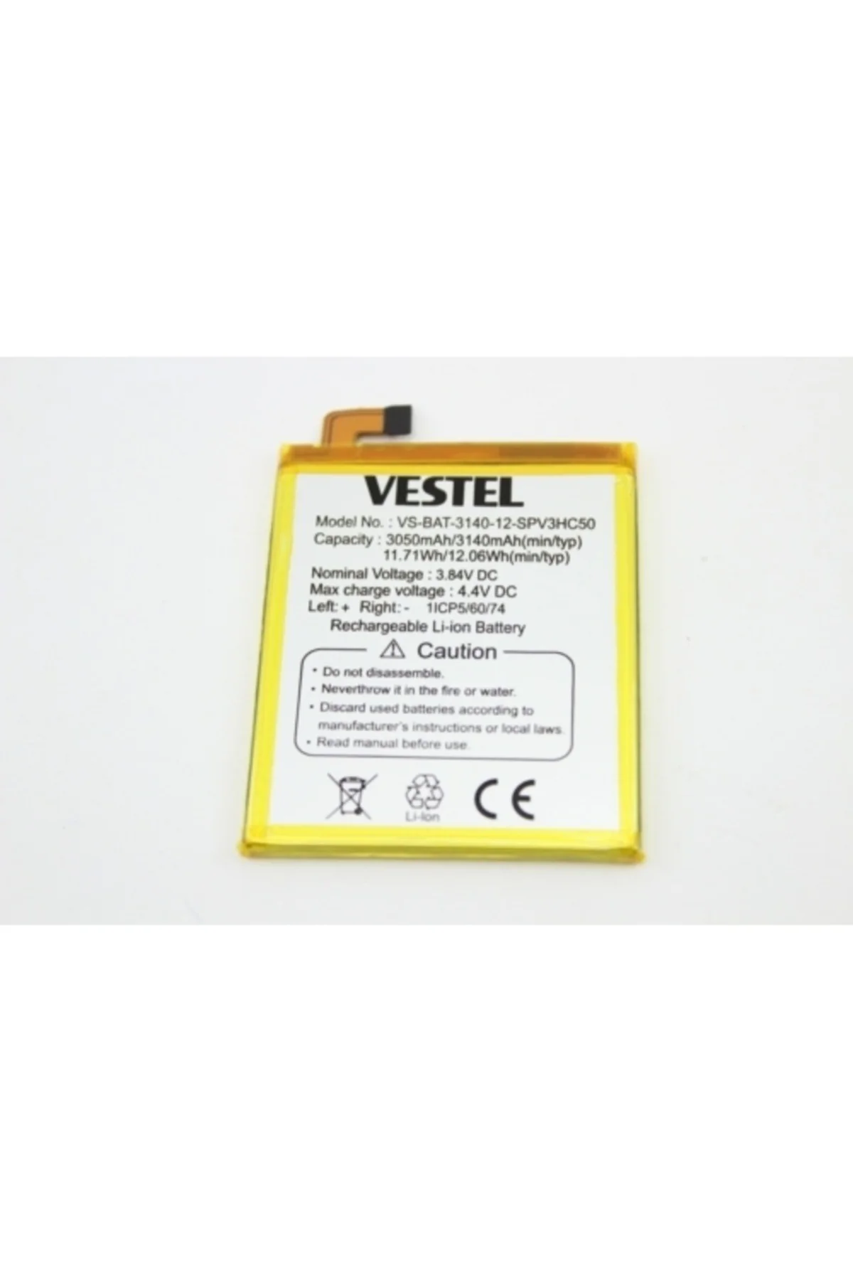 Vestel Uyumlu Venüs V3 5020 Pil Batarya