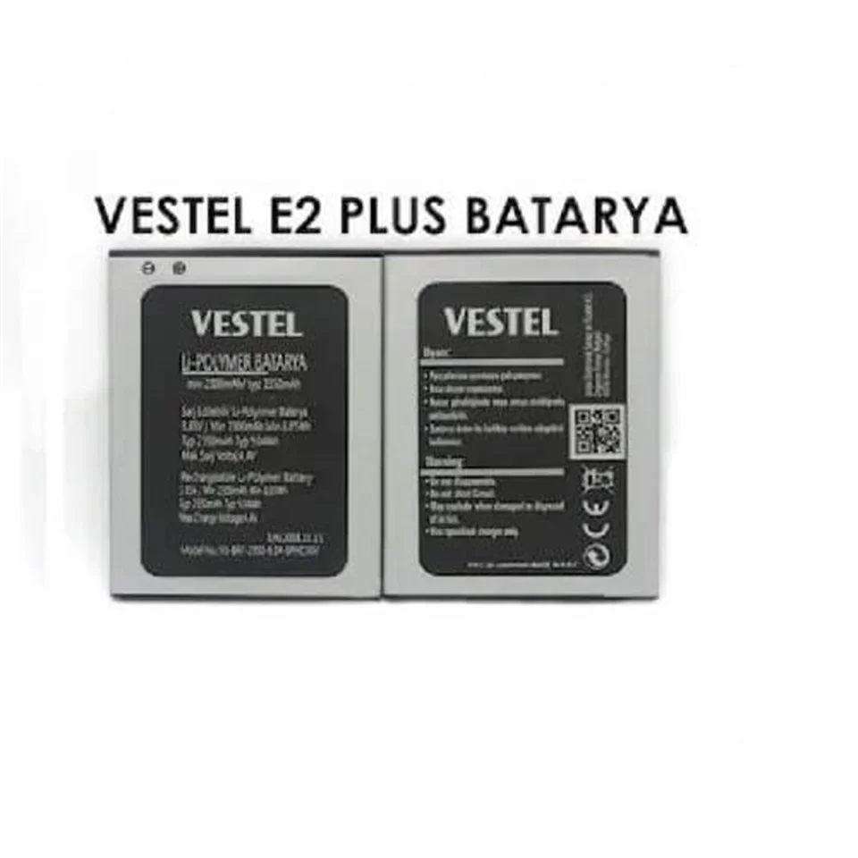 Vestel Venüs E2 Plus Pil Batarya 2350mAh Vestel Venüs E2 Plus Pil Batarya 2350mAh