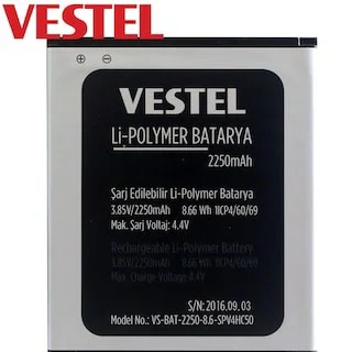 Vestel Venüs V3 5010 Pil Batarya 2250 Mah