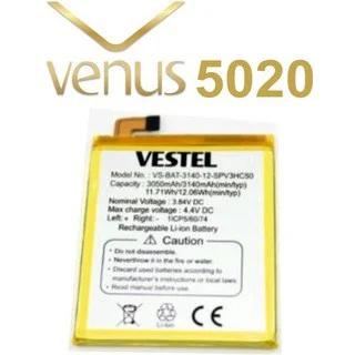 Vestel Venüs V3 5020 Pil Batarya 3050 mAh