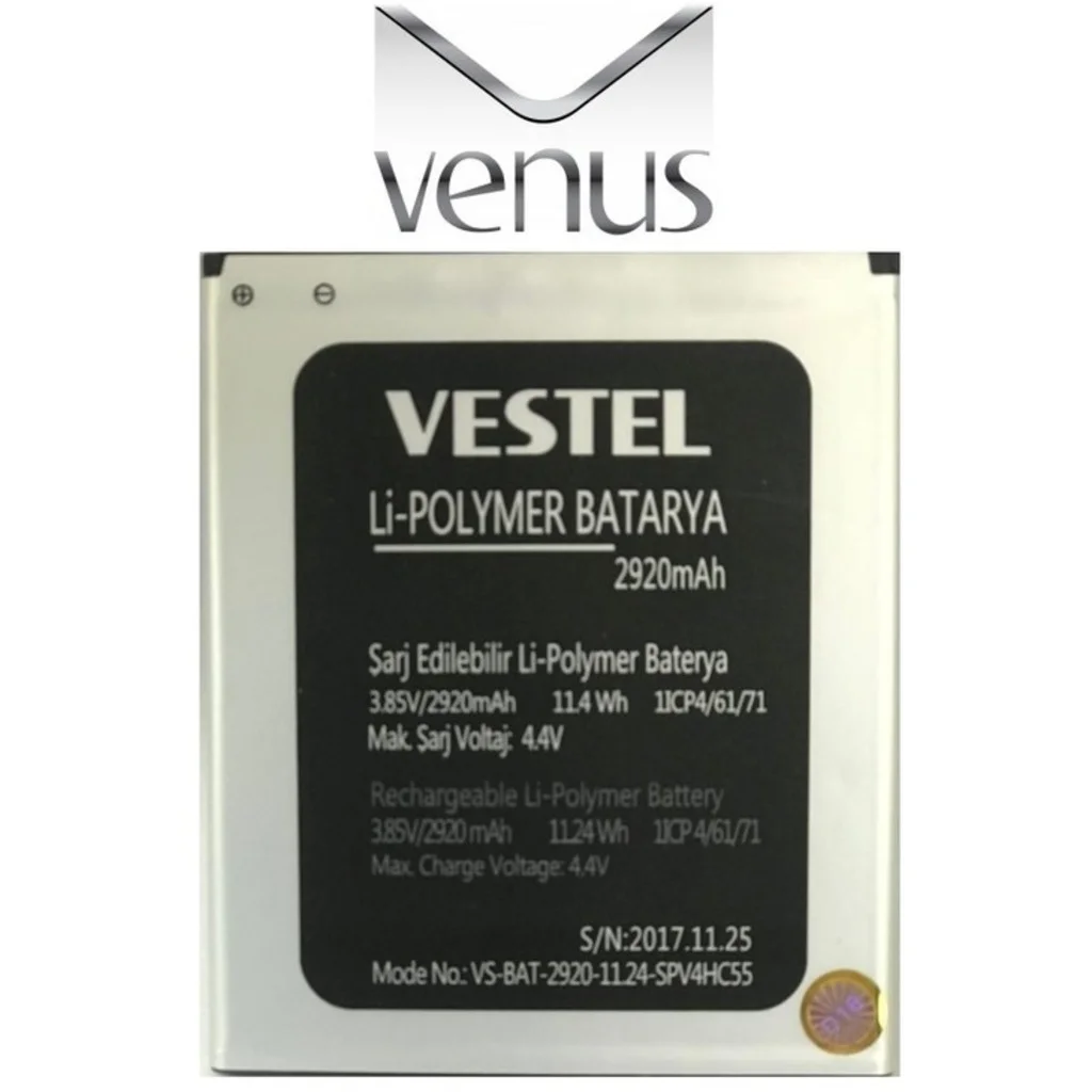 Vestel Venüs V3 5530 Pil Batarya Vs-Bat-2920-11.24 İthal