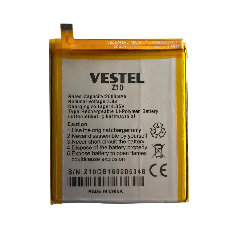 Vestel Venüs Z10 Pil Batarya ve Tamir Seti Vs-Bat-3050
