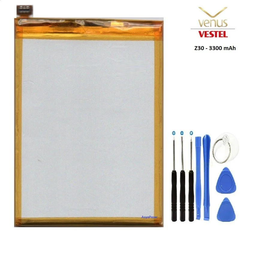 Vestel Z30 Pil Batarya ve Tamir Seti 3300 mAh