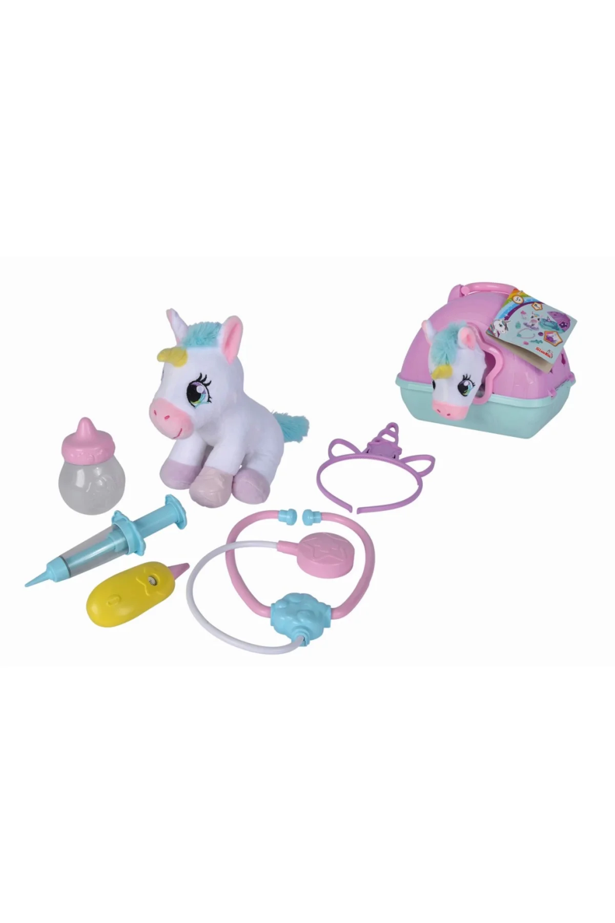 Vet Case with Plush Unicorn