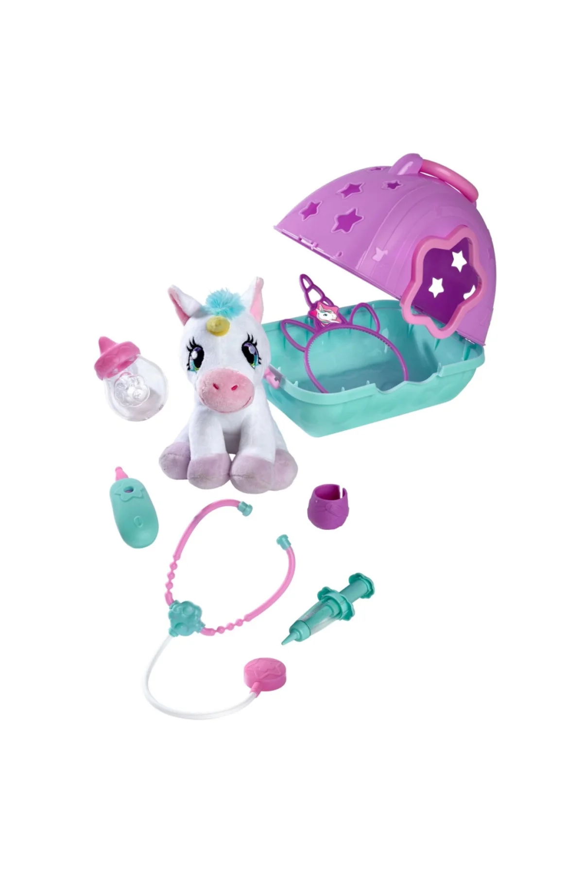 Vet Case with Plush Unicorn