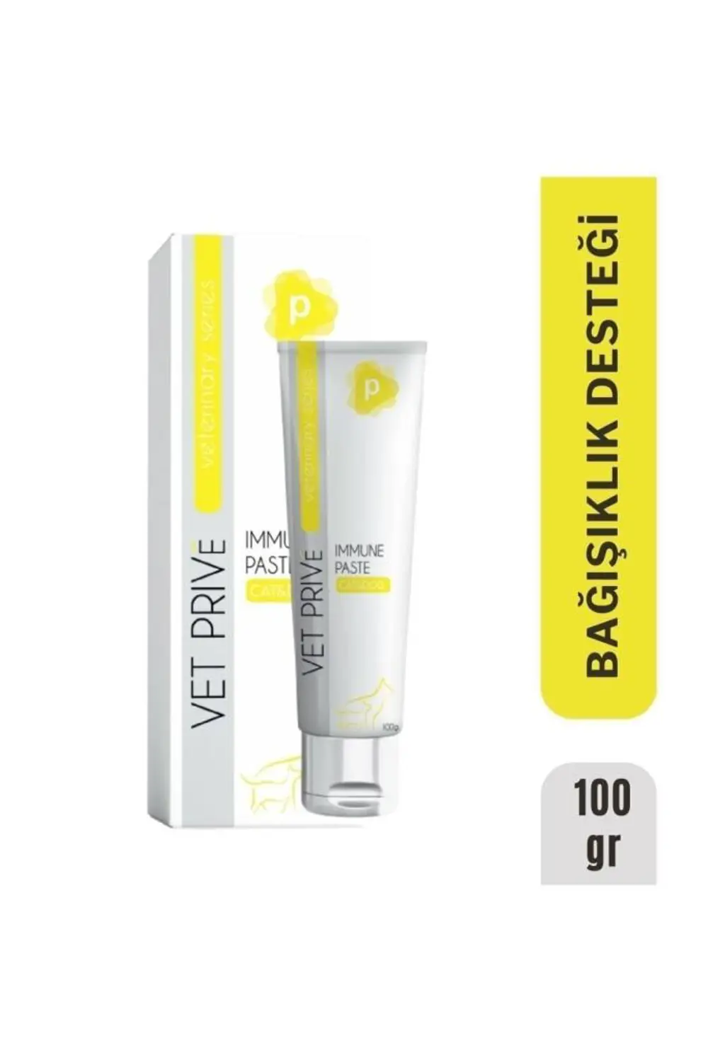 Vet Prive Immune Paste Kedi Köpek Multivitamin Destiği 100Gr