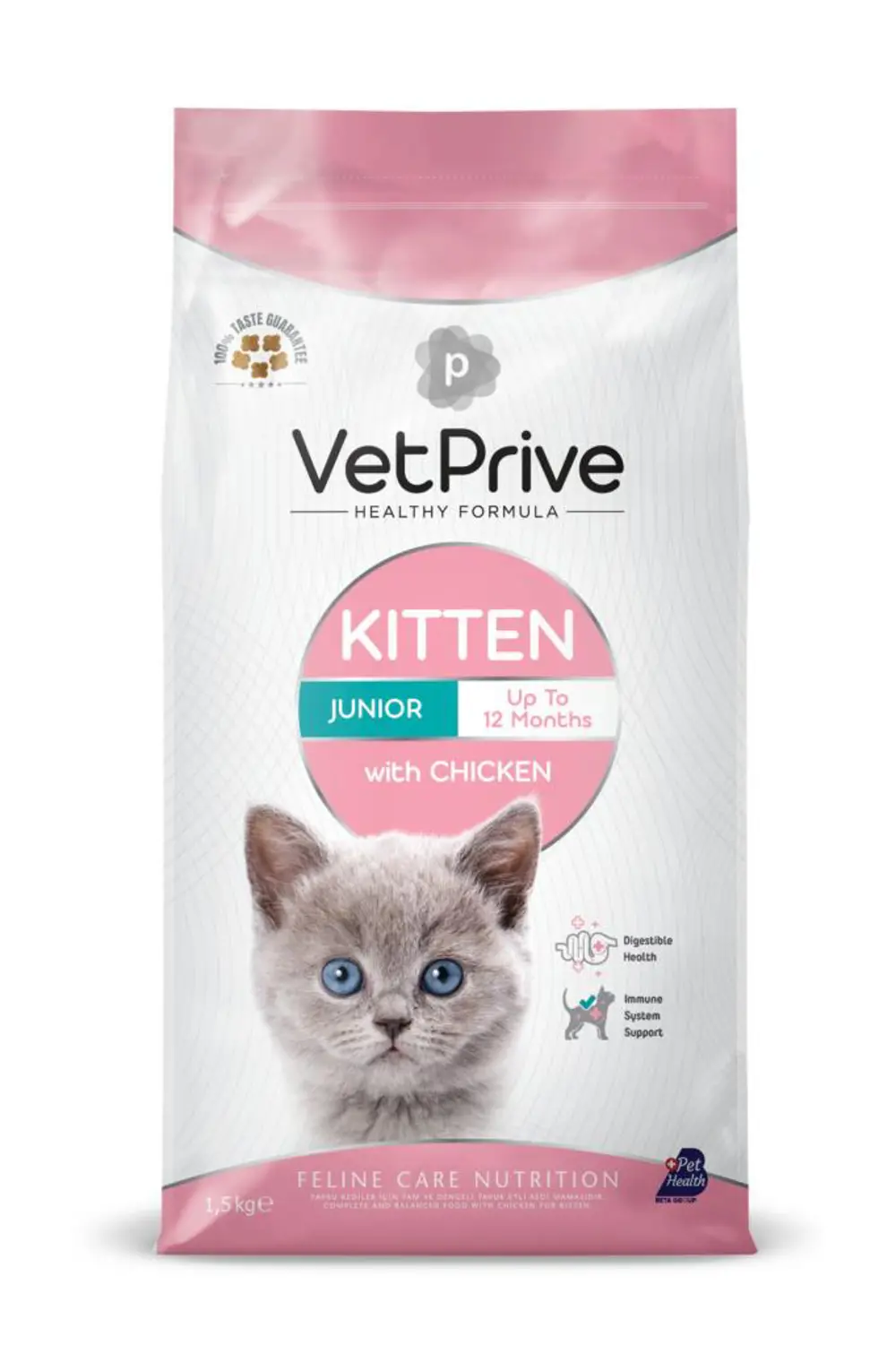 Vet Prive Kitten Yavru Kedi Maması 1,5 Kg Vet Prive Kitten Yavru Kedi Maması 1,5 Kg