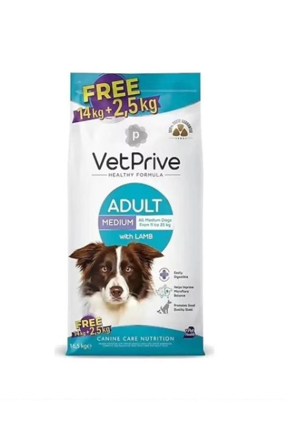 Vet Prive Kuzulu Yetişkin Köpek Maması 14+2,5 Kg
