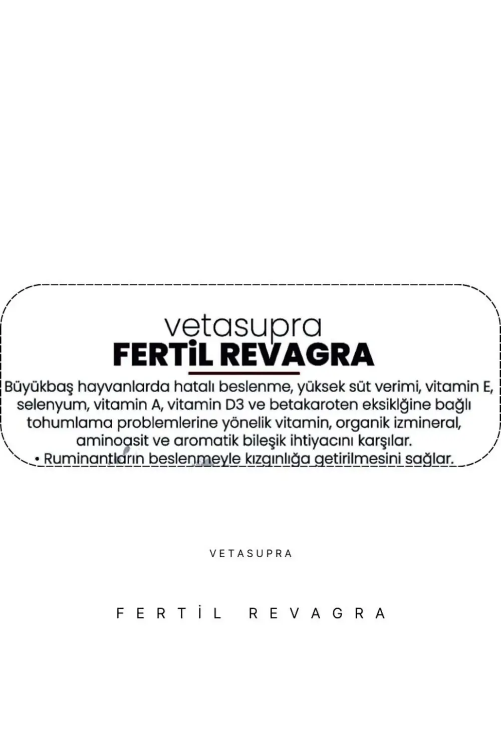 Vetasupra Fertil Revagra 500gr