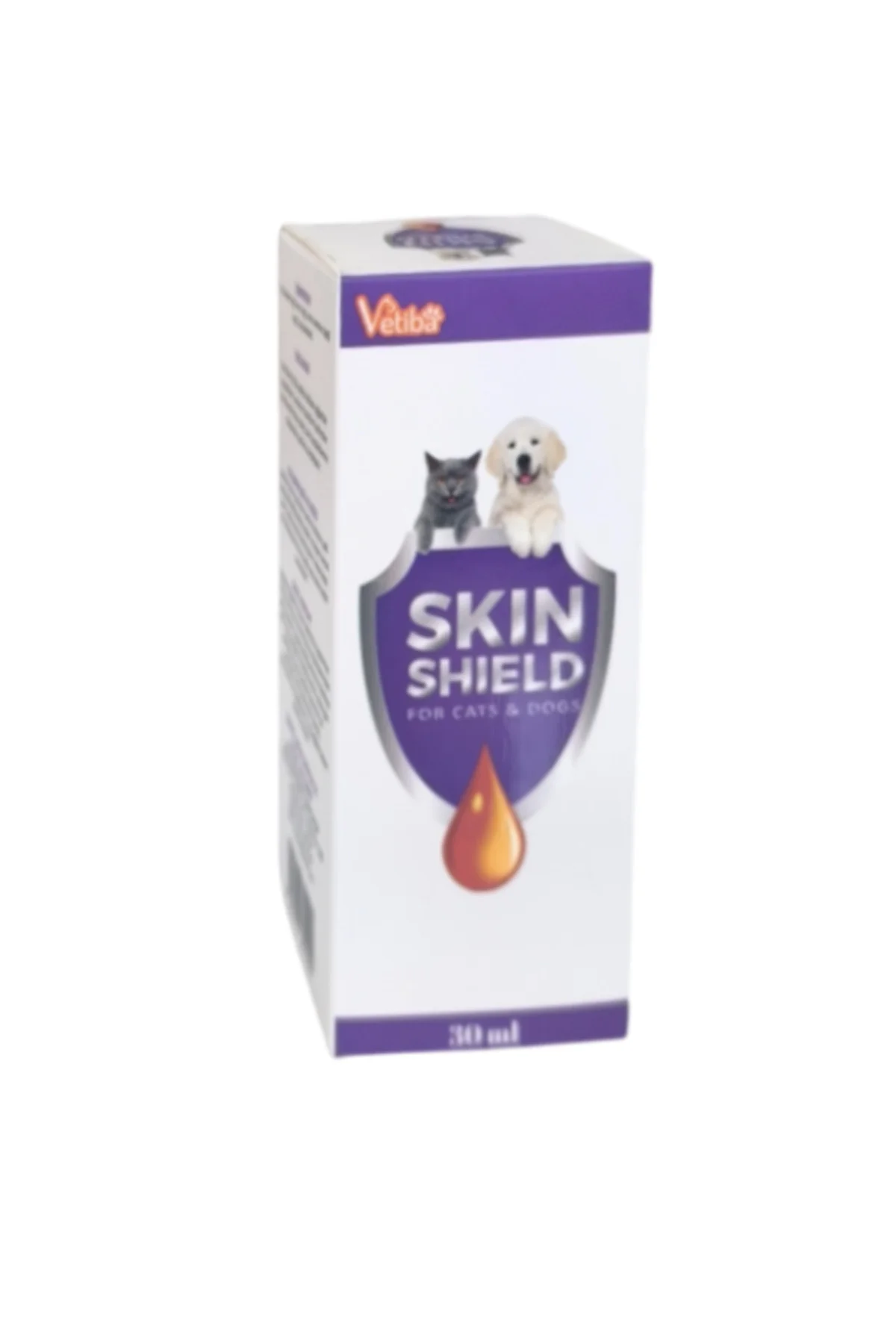 Vetiba Kedi Köpek Tüy Çıkarma Desteği Skin Shield 30 ml