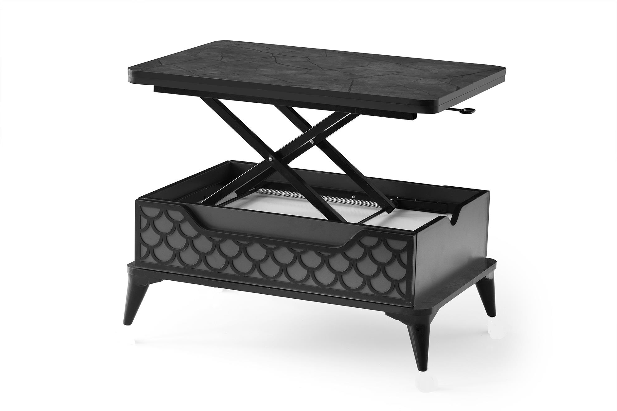 Vezir 5 Kademeli Çekmeceli Akıllı Sihirli Orta Sehpa 60x90