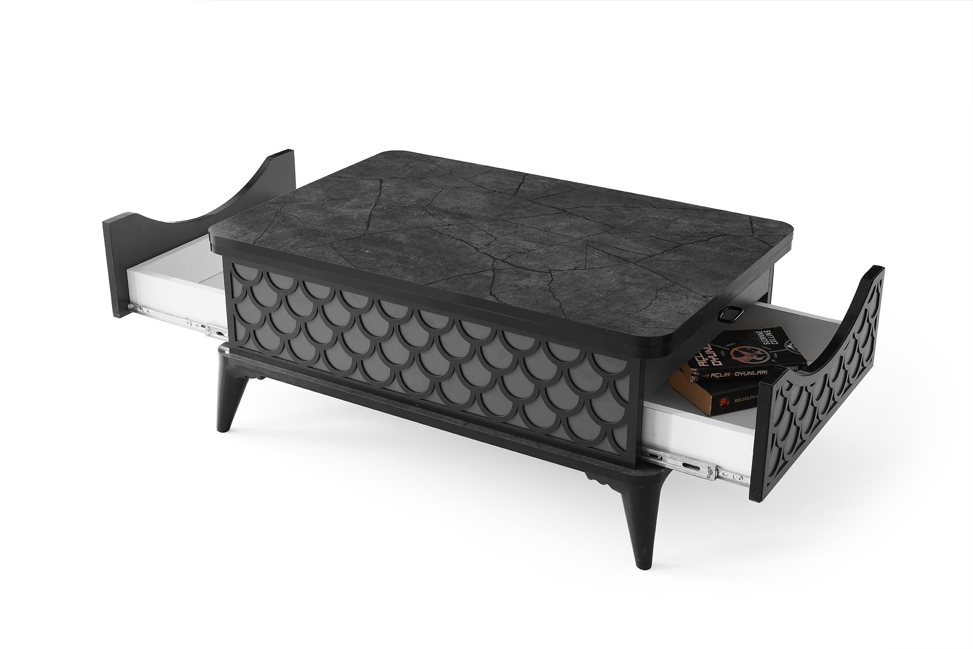 Vezir 5 Kademeli Çekmeceli Akıllı Sihirli Orta Sehpa 60x90