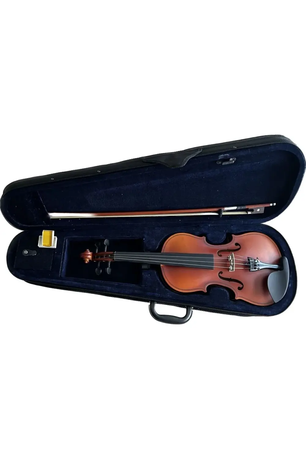 Vg001l34 Keman, Naturel Mat 3/4, Hardwood, Kumaş Sert Kutulu